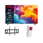 TCL 55 Inch Smart Google TV Full HD, Voice Control 55V6B Bundle Package – Buy in Kenya - Image 2