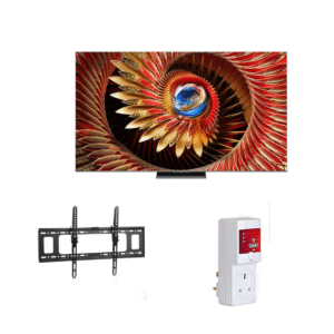 TCL 65 Inch QD-MiniLED Smart TV 65C8K Bundle Package