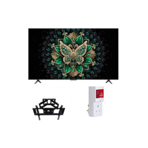 TCL 75C6K 75 Inch QD-Mini LED Smart TV Bundle Package