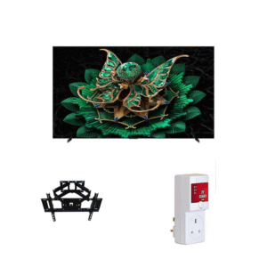 TCL 85C7K 85 Inch QD‑MiniLED Smart TV Bundle Package