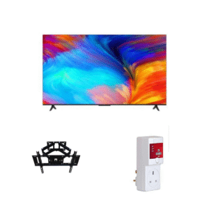 TCL 75P635 75-Inch 4K HDR Google Smart TV Bundle Package