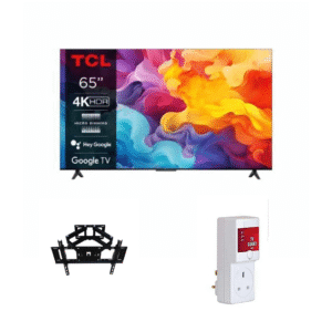 TCL 65V6B 65-Inch Full HD Smart Google TV Bundle Package